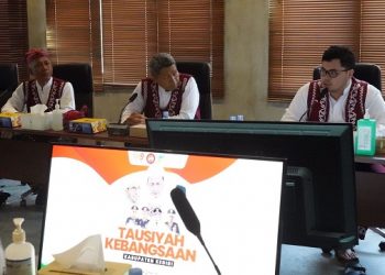 Mas Dhito Ajak Warga Bersholawat Bareng Habib Luthfi