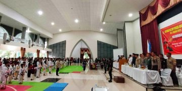 Pembukaan Kejurda IKSPI Kera Sakti di Wisma Bethlehem, Kediri. Foto: Bacaini/Wahyu