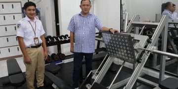 Fitness center KONI Kabupaten Kediri. Foto: Bacaini