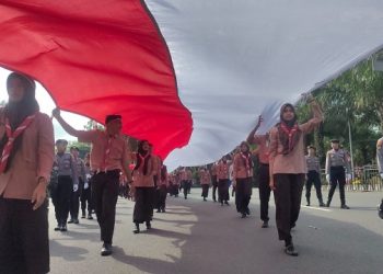 Kirab Kebangsaan Warnai Hari Jadi Kabupaten Kediri