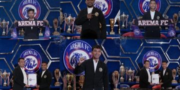 6 pemain baru Arema FC. Foto: Arema FC