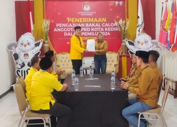 Daftarkan 30 Bacaleg, Golkar Targetkan 6 Kursi DPRD Kota Kediri