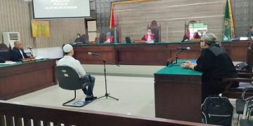 Sidang putusan kasus KDRT Ferry Irawan di PN Kota Kediri. Foto: Bacaini/AK.Jatmiko