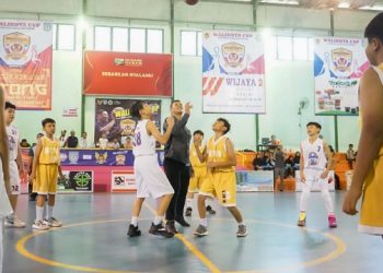 Wali Kota Kediri Buka Turnamen Basket Antar SD