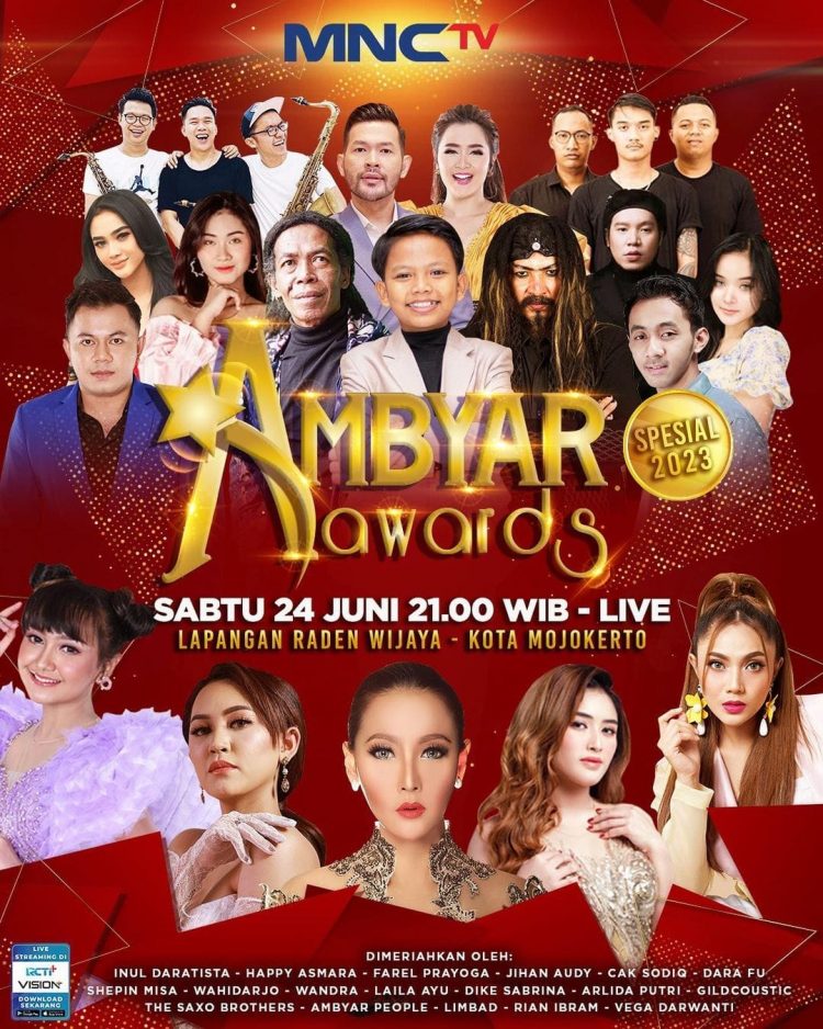 Rumahnya Dangdut Indonesia Persembahkan Ambyar Awards 2023, Live di MNCTV