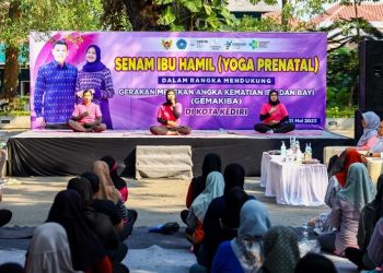 Pemkot Kediri Tekan Angka Kematian Ibu dan Bayi Lewat Yoga Prenatal