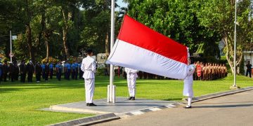 Upacara Hari Lahir Pancasila di Balai Kota Kediri. Foto: Ist