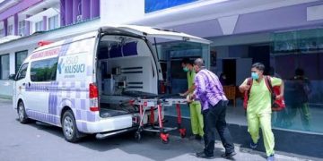 Ambulan emergency, salah satu layanan unggulan RSUD Kilisuci. Foto: Ist