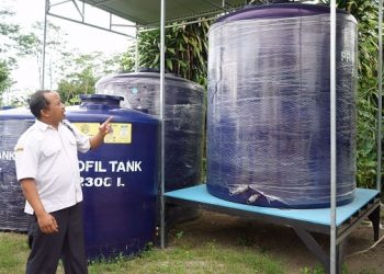 Mas Dhito Bangun Instalasi Pengolahan POC di Sentra Nanas