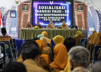 Kegiatan sosialisasi di Ruang Ki Hajar Dewantara Dinas Pendidikan. Foto: Ist