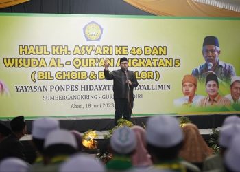 Mas Dhito Minta Pengasuh Ponpes Waspadai Faham Radikalisme