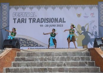 Festival Tari Tradisional Kota Kediri, Wadahi Bakat Tari Anak-anak