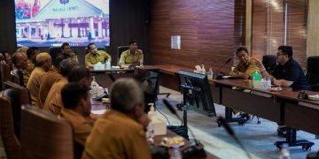 Pertemuan Mas Dito dengan pengurus PPDI Kabupaten Kediri. Foto: Ist