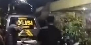 Tangkapan layar penangkapan guru ngaji di Malang.