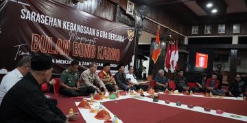 Kegiatan dalam rangka memperingati Bulan Bung Karno di Pendopo Pemkab Nganjuk. Foto: Bacaini/Asep Bahar