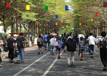 Serunya Perayaan Go Skateboarding Day di Gumul Skate Park