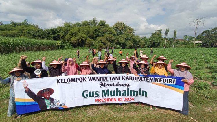 Perempuan Petani di Kediri Ingin Gus Muhaimin jadi Presiden 2024