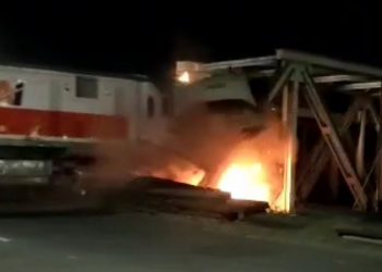 Lokomotif Terbakar, KA Brantas Kembali Diberangkatkan