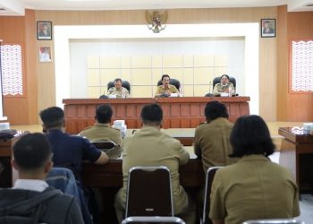 Kegiatan bimtek agen siber di ruang Kilisuci Balai Kota Kediri. Foto: Ist
