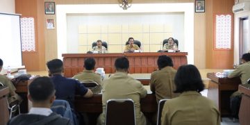 Kegiatan bimtek agen siber di ruang Kilisuci Balai Kota Kediri. Foto: Ist