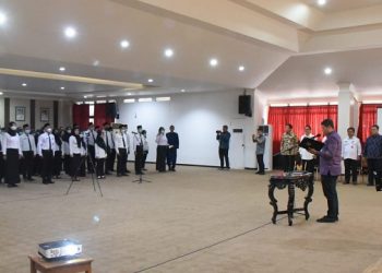 Wali Kota Kediri Lantik dan Ambil Sumpah 83 Pejabat Fungsional