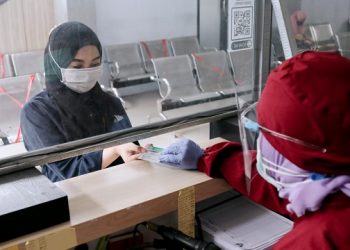 Pelayanan kartu BPJS bagi warga Kota Kediri. Foto: Ist