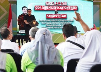 Mas Dhito Targetkan Kabupaten Kediri 100 Persen ODF 2024 Nanti