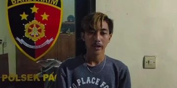 ABK saat menyampaikan pengakuan dan permintaan maaf atas berita hoax yang dibuatnya. Foto: Ist