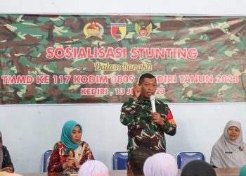 Atasi Stunting, Pemkot Kediri dan Kodim 0809 Gelar Sosialisasi