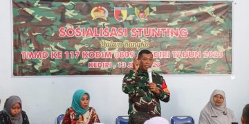 Sosialisasi pencegahan dan penanggulangan stunting di Kelurahan Pojok. Foto: Ist