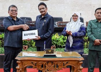 Raperda Pertanggungjawaban Pelaksanaan APBD Kota Kediri TA 2022 Resmi Disetujui