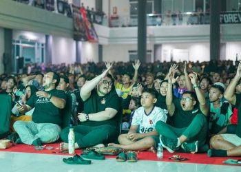 Nobar Persik Vs Dewa United di SLG Disambut Antusias Persik Mania