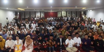 Momen doa bersama antar umat beragama di Balai Kota Kediri. Foto: Ist