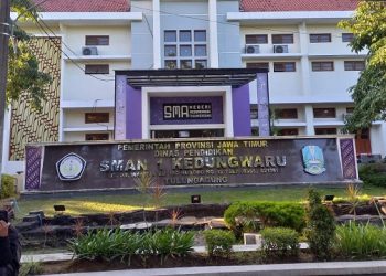 Bangunan SMAN 1 Kedungwaru Tulungagung. Foto: Bacaini/Setiawan