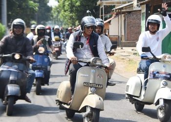 Vespaturahmi Road To KSF #6. Foto: Ist