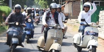 Vespaturahmi Road To KSF #6. Foto: Ist