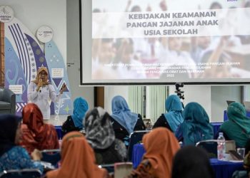 Bimtek Kader Keamanan Pangan Sekolah di Aula Ki Hajar Dewantara. Foto: Ist