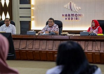 Penilaian Kota Sehat oleh Kementerian Kesehatan di Ruang Joyoboyo. Foto: Ist