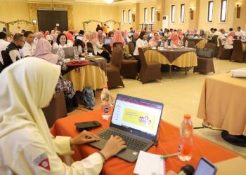 Workshop Pemanfaatan Chromebook dan Akun Belajar.id untuk Kegiatan Belajar Mengajar. Foto: Ist