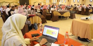 Workshop Pemanfaatan Chromebook dan Akun Belajar.id untuk Kegiatan Belajar Mengajar. Foto: Ist