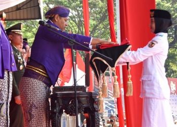 Jadi Inspektur Upacara Kemerdekaan, Wali Kota Kediri Ajak Masyarakat Majukan Indonesia
