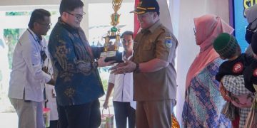 Mas Dhito bersama Kepala BKKBN RI, Hasto Wardoyo di Pendopo Panjalu Jayati. Foto: Ist