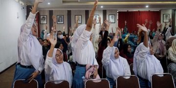Antusias peserta Selimut Hati Batch 4 di Ruang Joyoboyo Balai Kota Kediri. Foto: Ist
