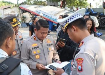 Polisi Ungkap Penyebab Kecelakaan Bus di Ngawi