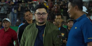 Rebut Medali Perak, Mas Dhito Apresiasi Tim Sepak Bola Kabupaten Kediri