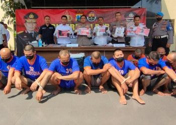 2 Minggu Operasi, Polisi Tangkap 11 Bandar Narkoba di Kediri