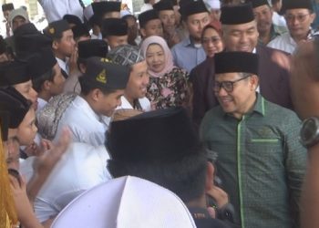 Ceritakan Koalisi PKB-Nasdem, Cak Imin Tebar Janji Politik di Jombang
