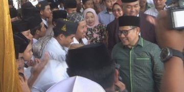Ceritakan Koalisi PKB-Nasdem, Cak Imin Tebar Janji Politik di Jombang