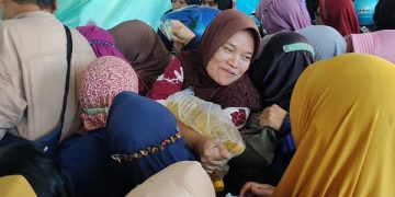 Masyarakat Kediri Serbu Pasar Murah Pemprov Jatim