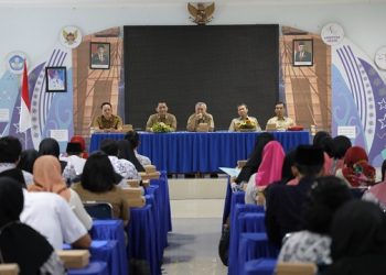 Bimtek Pengelolaan dan Revitalisasi Perpustakaan di Aula Ki Hajar Dewantara. Foto: Ist